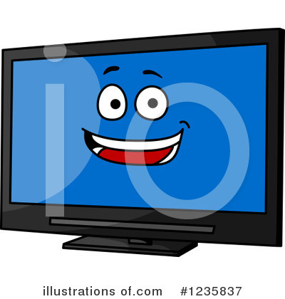 Computer Monitor Clipart #1235837 by Vector Tradition SM