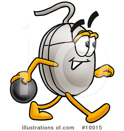 Royalty-Free (RF) Computer Mouse Clipart Illustration by Mascot Junction - Stock Sample #10015