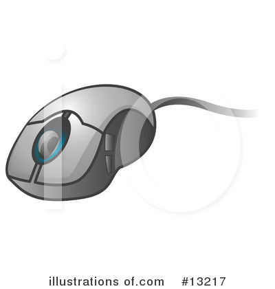 Computer Mouse Clipart #13217 by Leo Blanchette