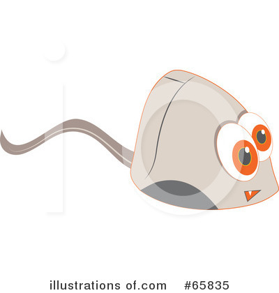 Royalty-Free (RF) Computer Mouse Clipart Illustration by Prawny - Stock Sample #65835