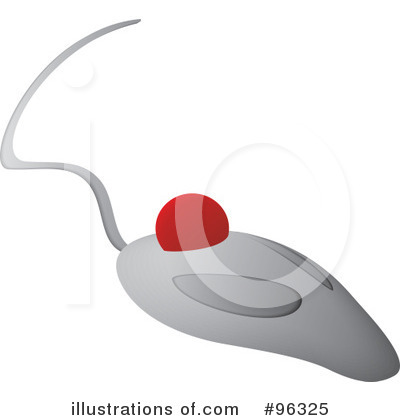 Royalty-Free (RF) Computer Mouse Clipart Illustration by Rasmussen Images - Stock Sample #96325