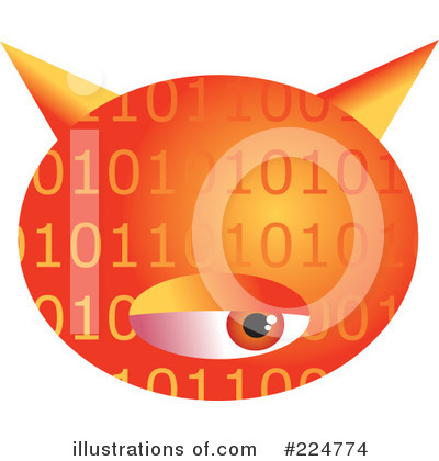 Royalty-Free (RF) Computer Virus Clipart Illustration by Prawny - Stock Sample #224774