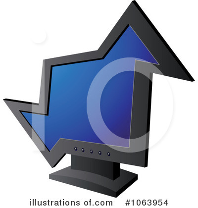 Royalty-Free (RF) Computers Clipart Illustration by Vector Tradition SM - Stock Sample #1063954