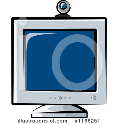 Royalty-Free (RF) Computers Clipart Illustration by Lal Perera - Stock Sample #1186251