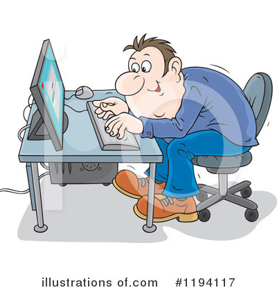 Computers Clipart #1194117 by Alex Bannykh
