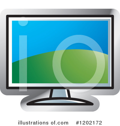 Royalty-Free (RF) Computers Clipart Illustration by Lal Perera - Stock Sample #1202172