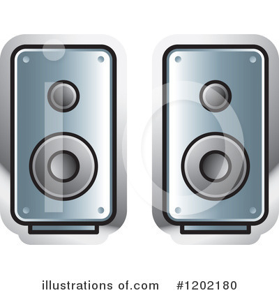 Speaker Clipart #1202180 by Lal Perera