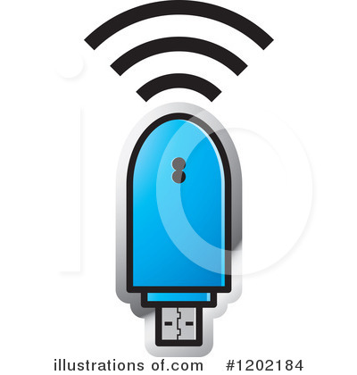 Royalty-Free (RF) Computers Clipart Illustration by Lal Perera - Stock Sample #1202184