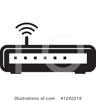 Royalty-Free (RF) Computers Clipart Illustration by Lal Perera - Stock Sample #1202216