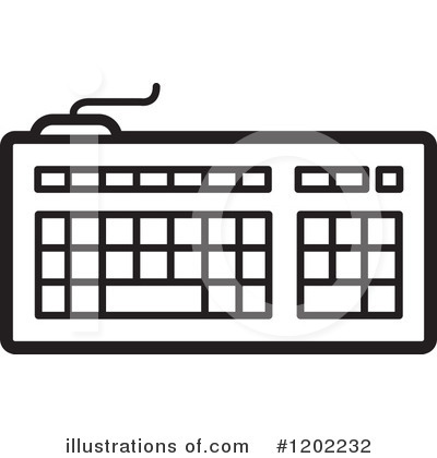 Royalty-Free (RF) Computers Clipart Illustration by Lal Perera - Stock Sample #1202232