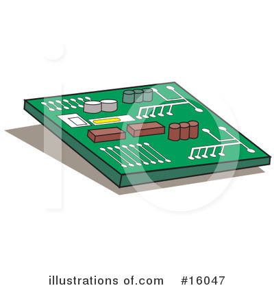 Royalty-Free (RF) Computers Clipart Illustration by Andy Nortnik - Stock Sample #16047