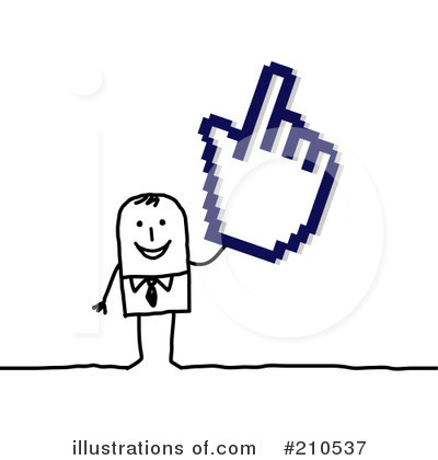 Royalty-Free (RF) Computers Clipart Illustration by NL shop - Stock Sample #210537