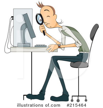 Royalty-Free (RF) Computers Clipart Illustration by BNP Design Studio - Stock Sample #215464