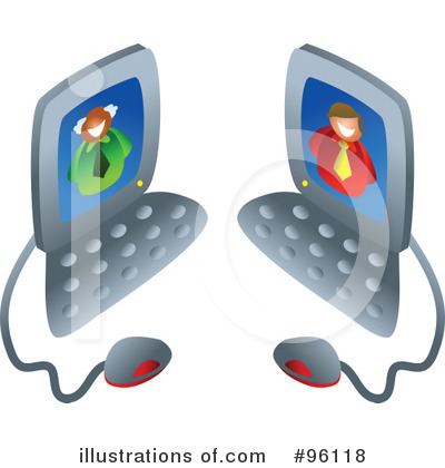 Royalty-Free (RF) Computers Clipart Illustration by Prawny - Stock Sample #96118