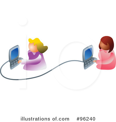 Royalty-Free (RF) Computers Clipart Illustration by Prawny - Stock Sample #96240