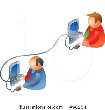 Royalty-Free (RF) Computers Clipart Illustration by Prawny - Stock Sample #96254