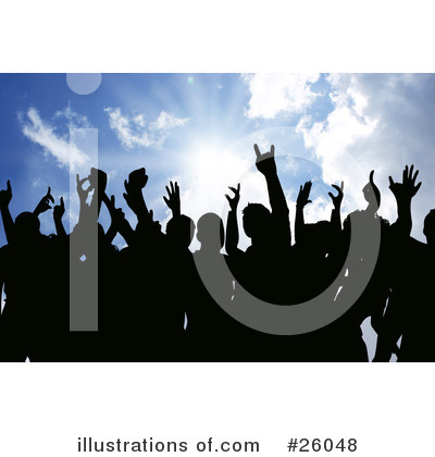 Royalty-Free (RF) Concert Clipart Illustration by KJ Pargeter - Stock Sample #26048