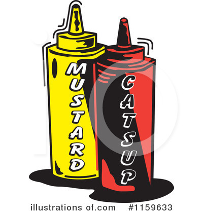 Royalty-Free (RF) Condiments Clipart Illustration by Andy Nortnik - Stock Sample #1159633