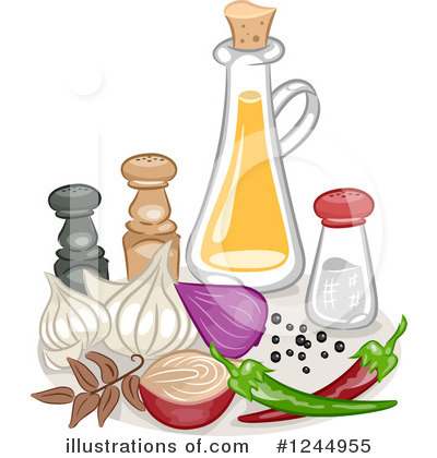 Spices Clipart #1244955 by BNP Design Studio