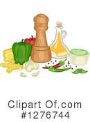 Condiments Clipart #1276744 by BNP Design Studio