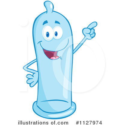 Royalty-Free (RF) Condom Clipart Illustration by Hit Toon - Stock Sample #1127974