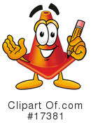 Cone Characters Clipart #17381 by Mascot Junction