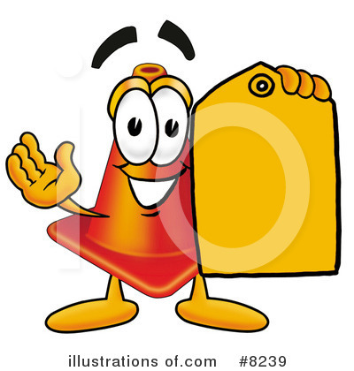 Royalty-Free (RF) Cone Clipart Illustration by Mascot Junction - Stock Sample #8239