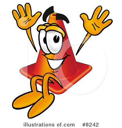 Royalty-Free (RF) Cone Clipart Illustration by Mascot Junction - Stock Sample #8242