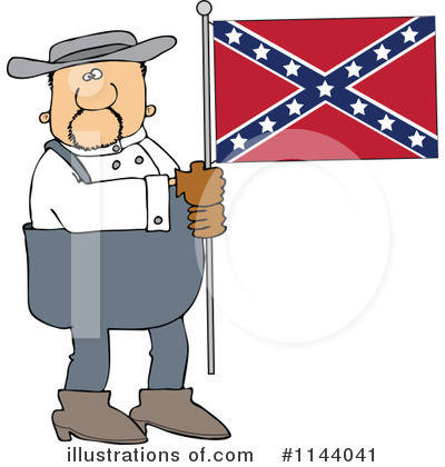 Confederate Flag Clipart #1144041 by djart