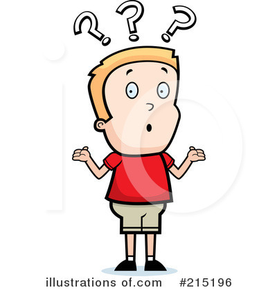Royalty-Free (RF) Confused Clipart Illustration by Cory Thoman - Stock Sample #215196