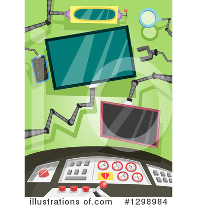 Royalty-Free (RF) Console Clipart Illustration by BNP Design Studio - Stock Sample #1298984