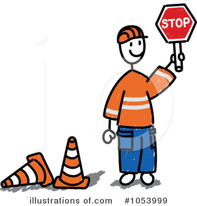 Royalty-Free (RF) Construction Clipart Illustration by Frog974 - Stock Sample #1053999