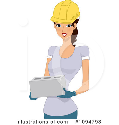 Construction Worker Clipart #1094798 by BNP Design Studio