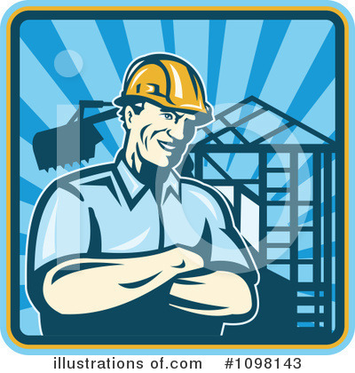 Mechanical Digger Clipart #1098143 by patrimonio