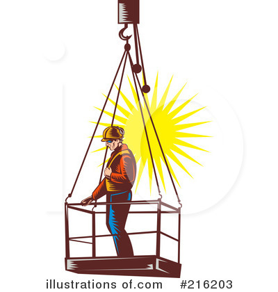 Royalty-Free (RF) Construction Clipart Illustration by patrimonio - Stock Sample #216203