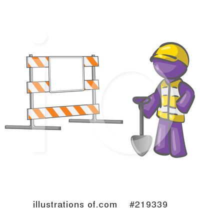Royalty-Free (RF) Construction Clipart Illustration by Leo Blanchette - Stock Sample #219339