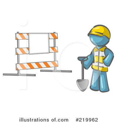 Royalty-Free (RF) Construction Clipart Illustration by Leo Blanchette - Stock Sample #219962