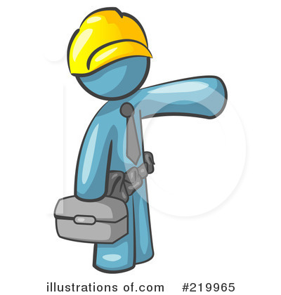 Royalty-Free (RF) Construction Clipart Illustration by Leo Blanchette - Stock Sample #219965