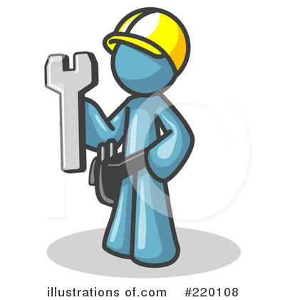 Royalty-Free (RF) Construction Clipart Illustration by Leo Blanchette - Stock Sample #220108