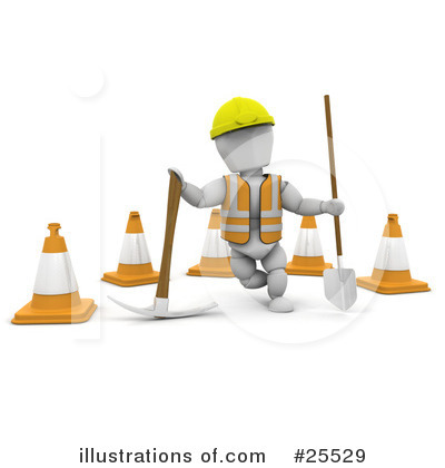 Road Work Clipart #25529 by KJ Pargeter