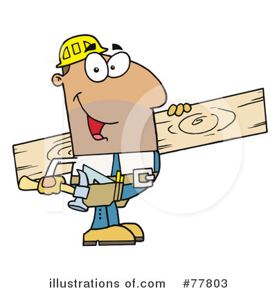 Carpenter Clipart #77803 by Hit Toon