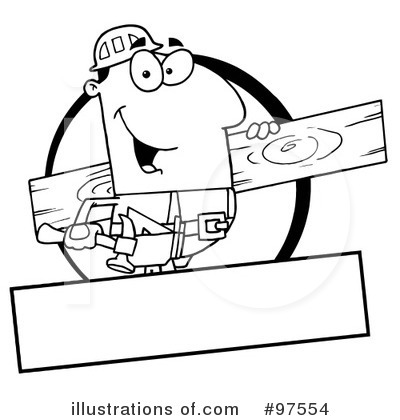 Royalty-Free (RF) Construction Clipart Illustration by Hit Toon - Stock Sample #97554