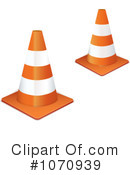 Construction Cone Clipart #1070939 by michaeltravers