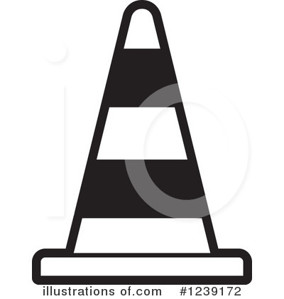 Construction Cone Clipart #1239172 by Lal Perera