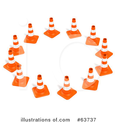 Traffic Cone Clipart #63737 by Tonis Pan