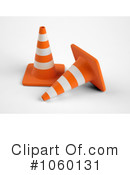 Construction Cones Clipart #1060131 by Mopic