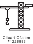 Construction Crane Clipart #1228893 by Lal Perera