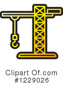 Construction Crane Clipart #1229026 by Lal Perera
