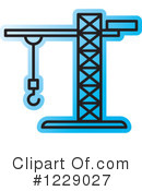 Construction Crane Clipart #1229027 by Lal Perera