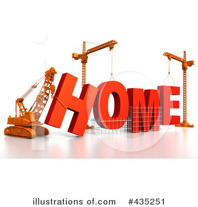 Royalty-Free (RF) Construction Crane Clipart Illustration by Tonis Pan - Stock Sample #435251